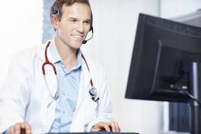 A doctor's consultation