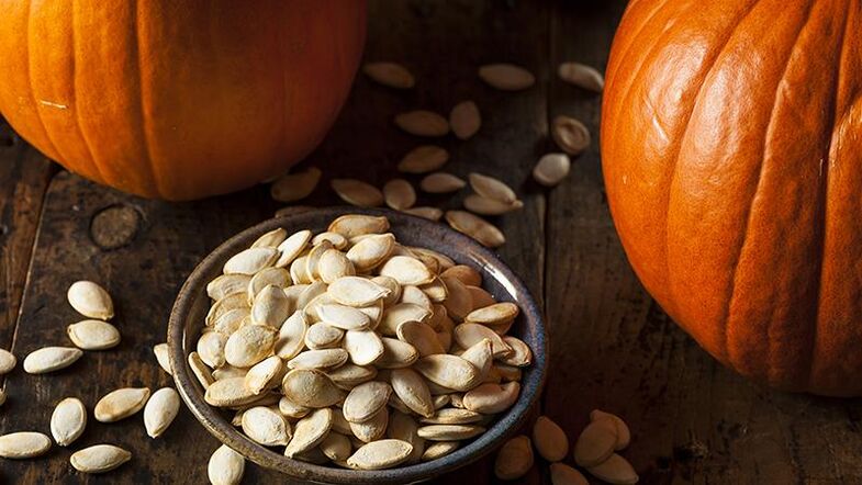 Pumpkin seeds fight parasites